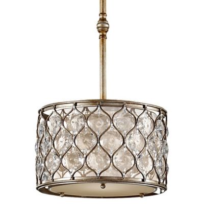 Lucia Drum Pendant by Feiss - Starlight Lighting USA and Canada